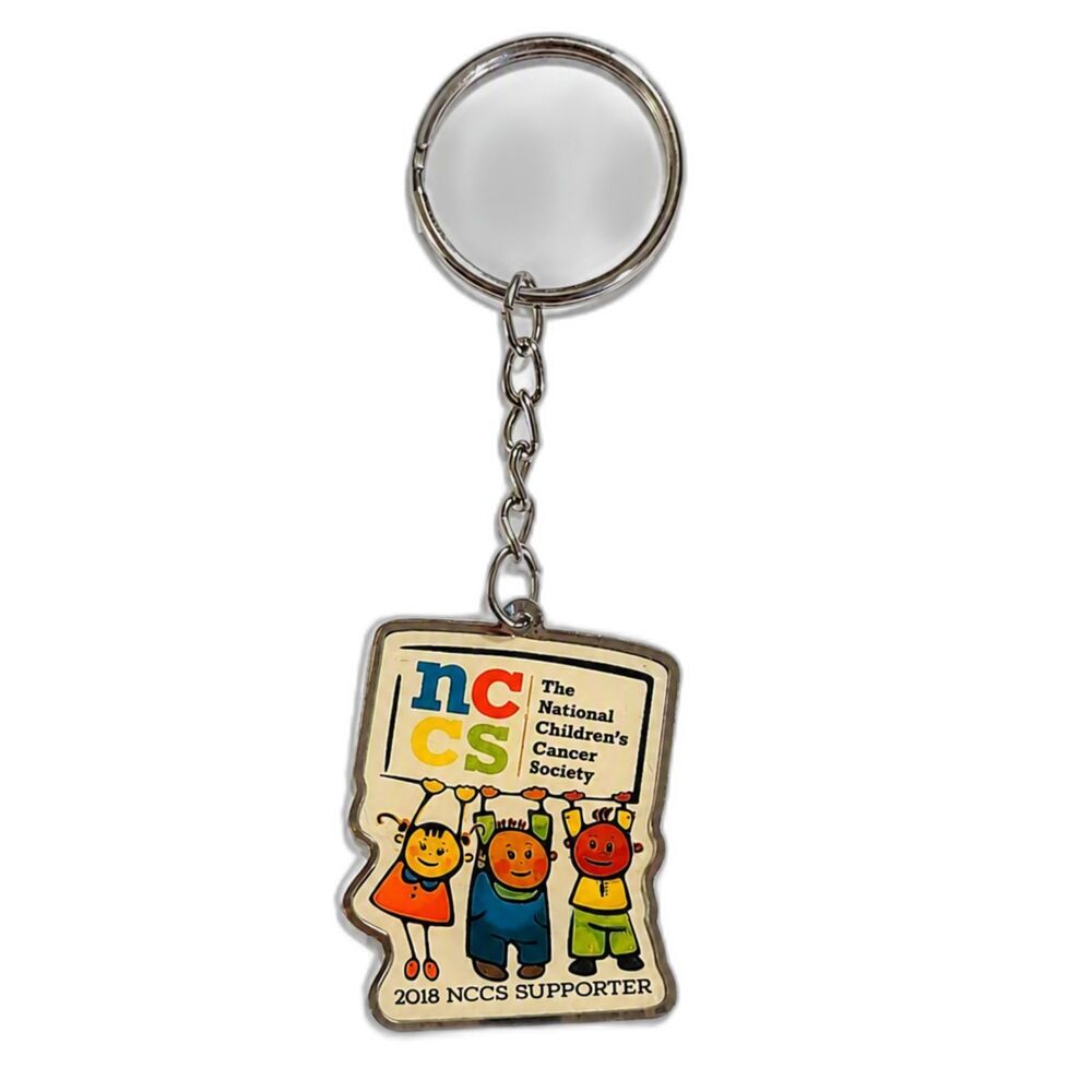 National Children's Cancer Society 2018 NCCS Charity Gift Supporter Keychain